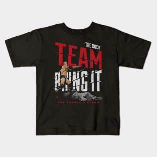 The Rock Team Bring It Kids T-Shirt